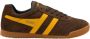 Gola Harrier Suede Sneakers bruin - Thumbnail 2