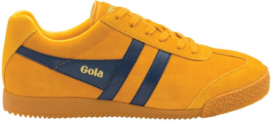 Gola Harrier Suede Sneakers oranje