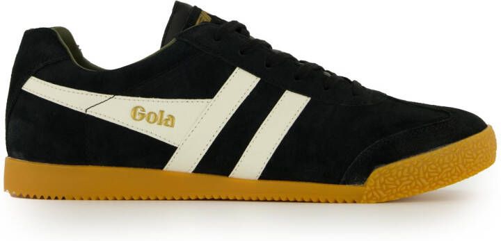 Gola Harrier Suede Sneakers zwart