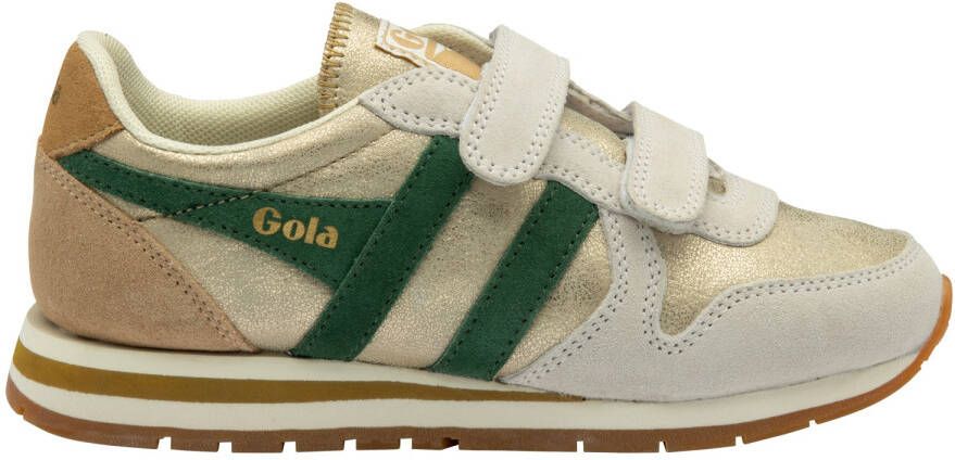 Gola Kid's Daytona Blaze Strap Sneakers maat 12K beige