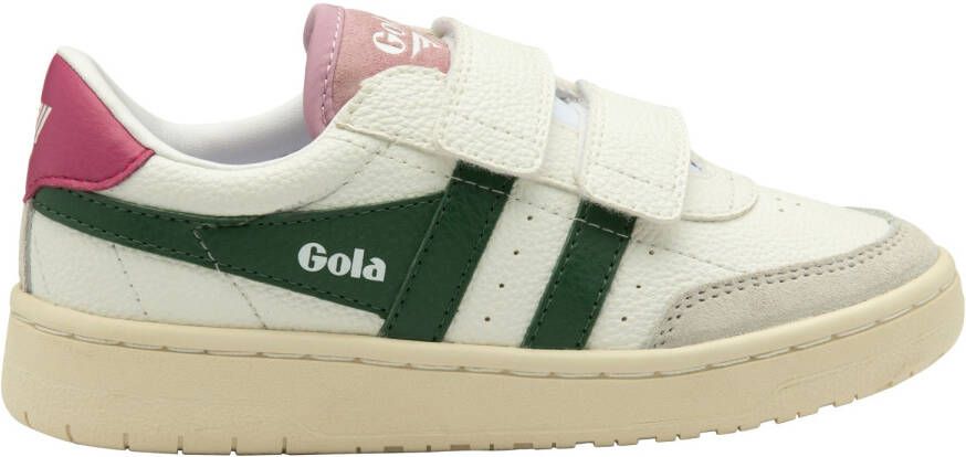 Gola Kid's Falcon Strap Sneakers maat 9K beige