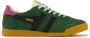 Gola Elan suède sneakers zwart wit roze - Thumbnail 5