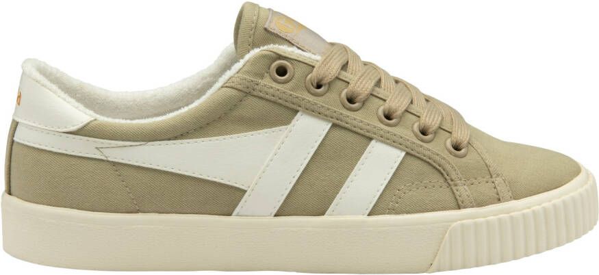 Gola Women's Tennis Mark Cox Sneakers beige olijfgroen