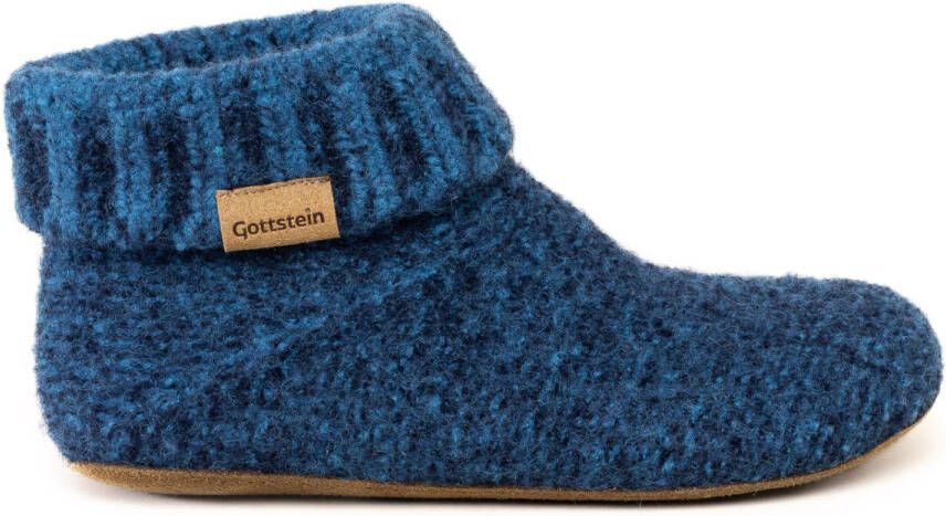 Gottstein Knit Boot LE Pantoffels blauw