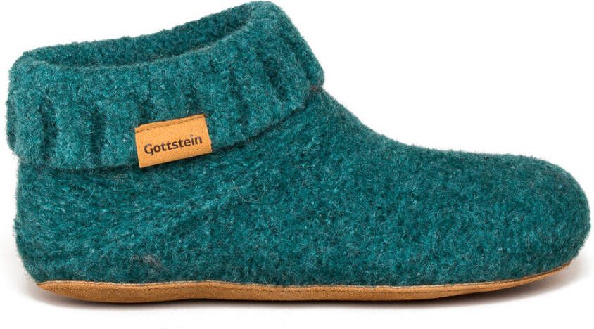 Gottstein Knit Boot LE Pantoffels turkoois