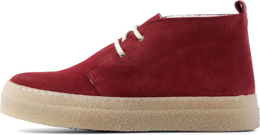 Grand Step Shoes Safari Winter Suede Winterschoenen rood beige