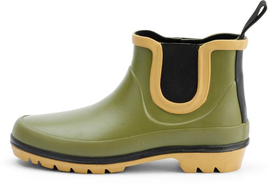 Grand Step Shoes Vickie Multi Rubberlaarzen olijfgroen
