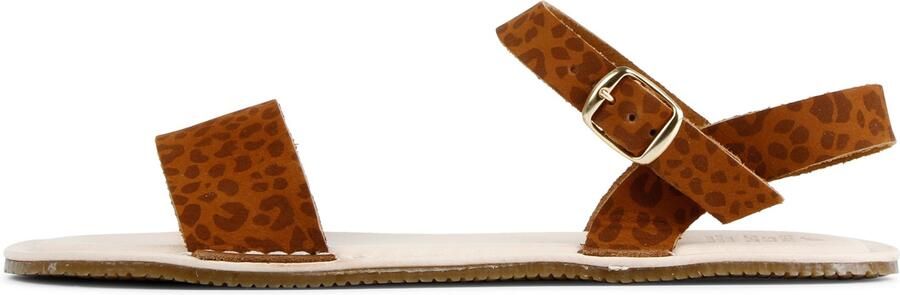 Grand Step Shoes Women's Fira Barefoot Nubuk Sandalen bruin