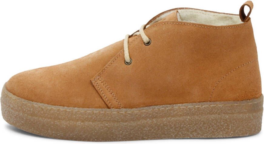 Grand Step Shoes Safari Winter Suede Winterschoenen bruin