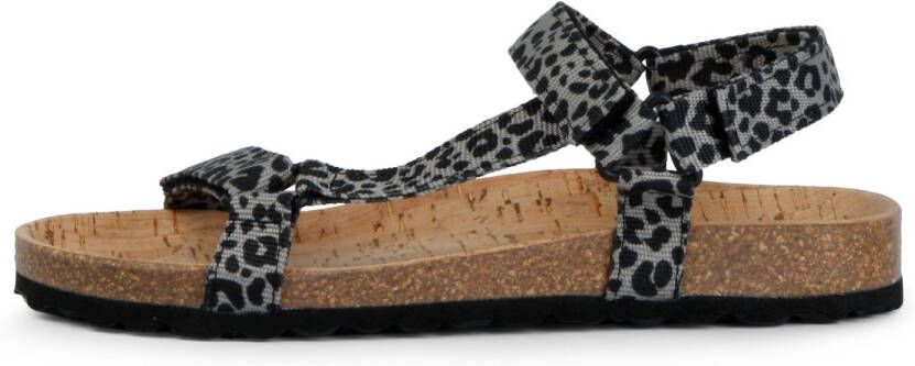 Grand Step Shoes Women's Levi Animal Sandalen bruin