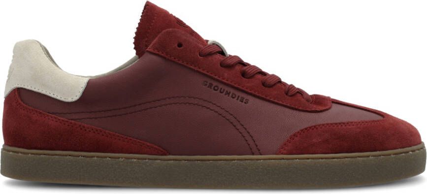 Groundies Panama Barefootschoenen bruin rood