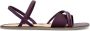 Groundies Women's Corfu Sandalen purper - Thumbnail 1