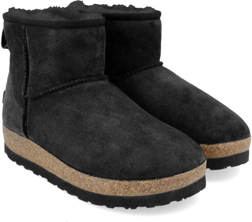 Haflinger Aino Pantoffels zwart
