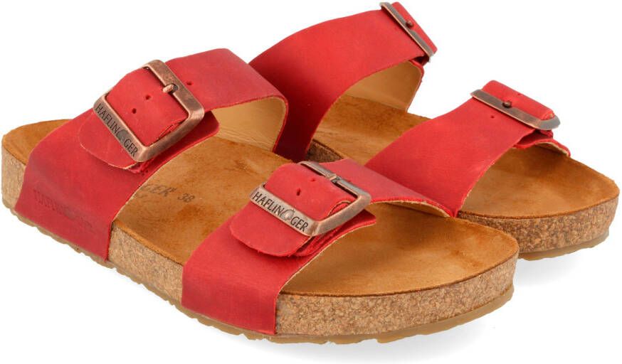 Haflinger Andrea Sandalen rood