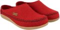 Haflinger Comfortabele sslippers van zacht vilt - Rood