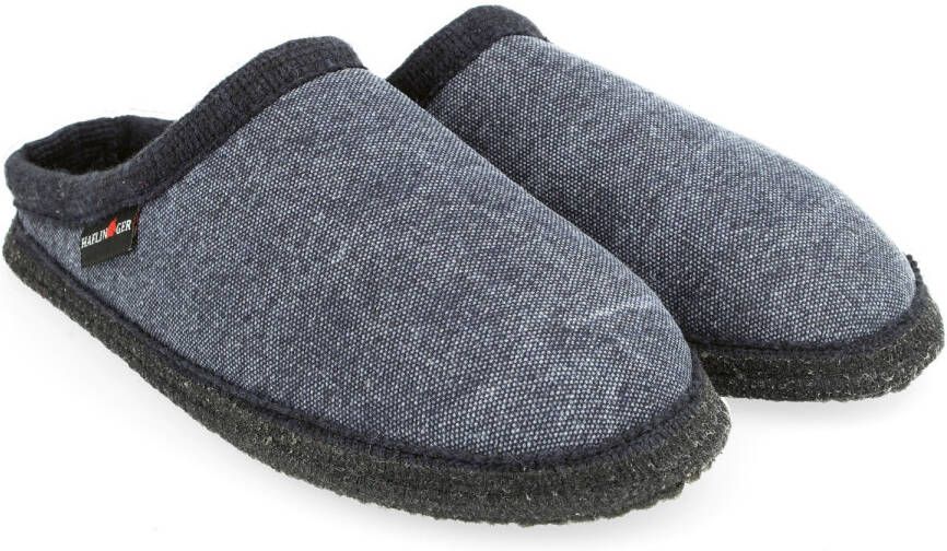 Haflinger Cotty Wash Pantoffels grijs