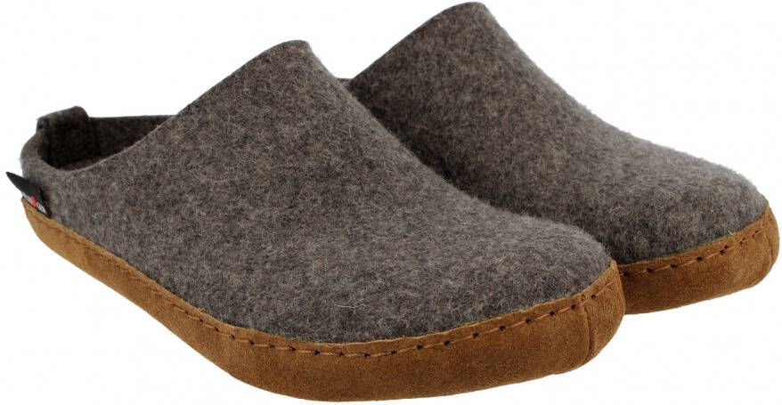 Haflinger Emil's Toffel Pantoffels bruin