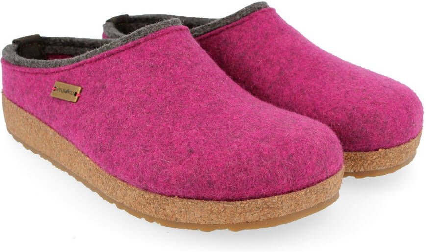 Haflinger Grizzly Kris Pantoffels roze