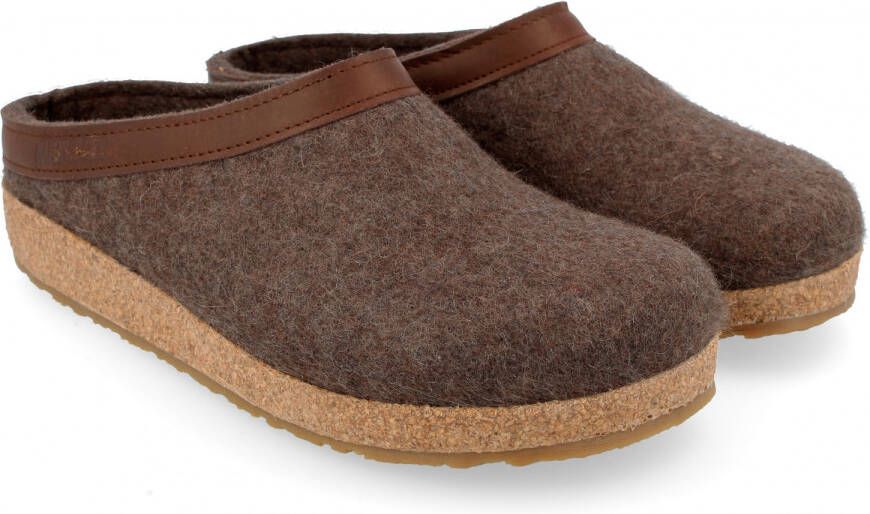 Haflinger Grizzly Torben Pantoffels bruin