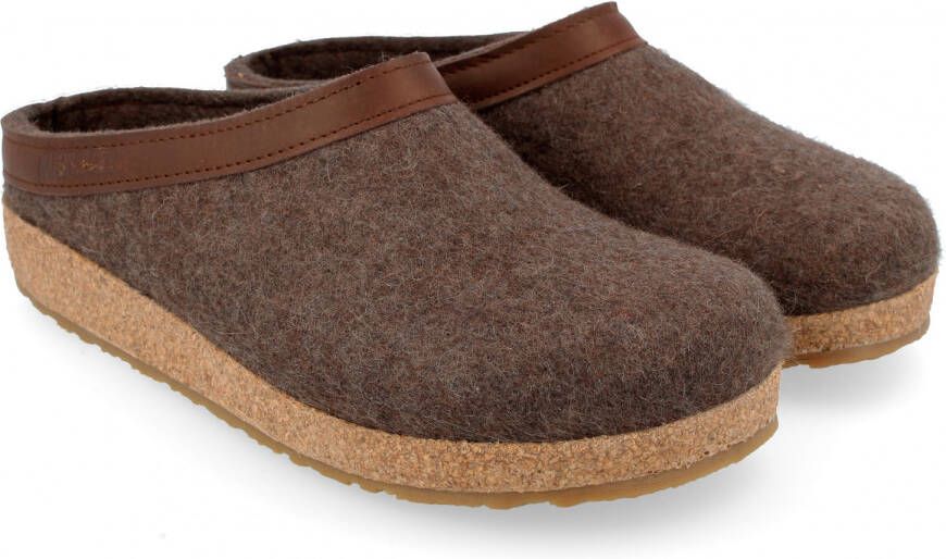 Haflinger Grizzly Torben Pantoffels bruin