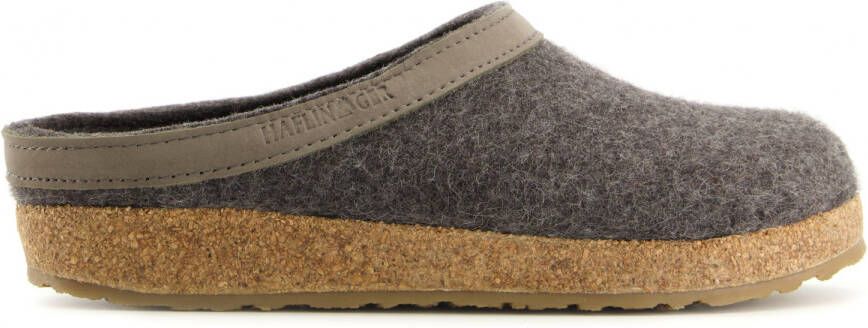 Haflinger Grizzly Torben Antraciet Pantoffel S1 - Foto 6