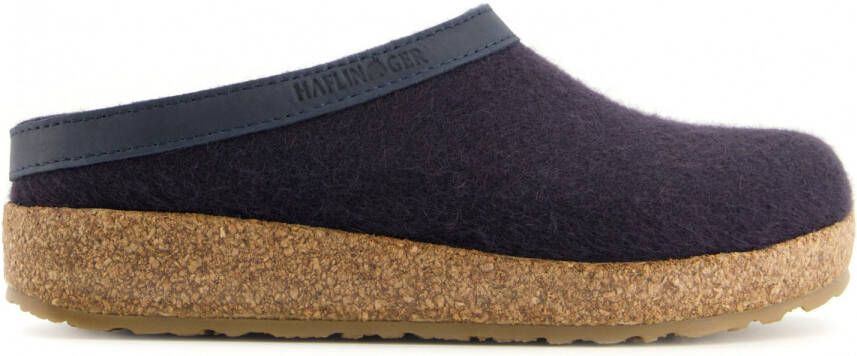 Haflinger Grizzly Torben Pantoffel Pantoffel Blauw