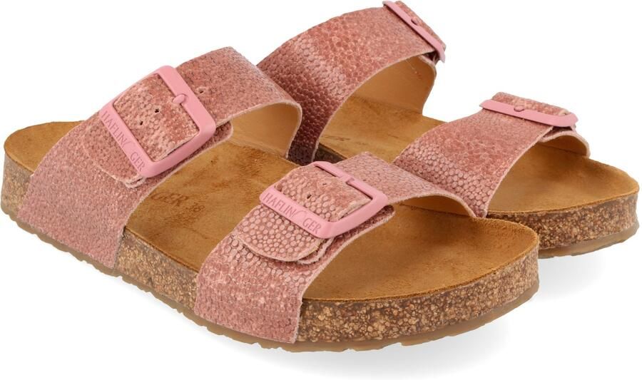 Haflinger Andrea Sandalen roze bruin