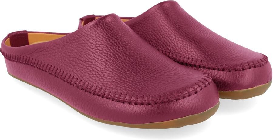 Haflinger Everest Softi Pantoffels rood purper