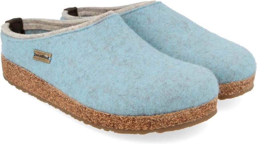 Haflinger Grizzly Kris Pantoffels grijs