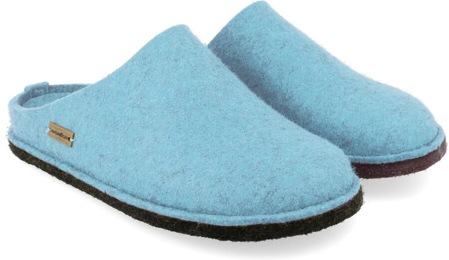 Haflinger Soft Pantoffels blauw