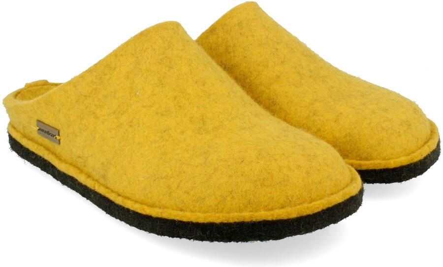 Haflinger Soft Pantoffels geel