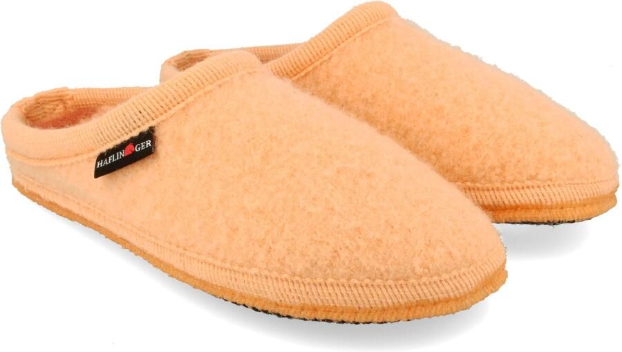 Haflinger Walktoffel Striped Pantoffels beige