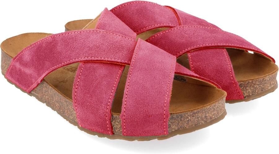 Haflinger Women's Como Sandalen roze rood