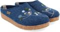 Haflinger Women's Grizzly Amaya Pantoffels blauw - Blauw
