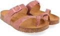 Haflinger Women's Juno Sandalen bruin roze - Bruin