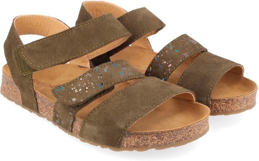 Haflinger Women's Leni Sandalen bruin