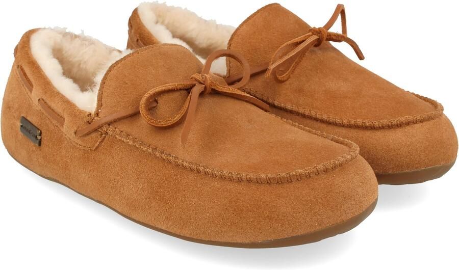 Haflinger Yumah Pantoffels bruin