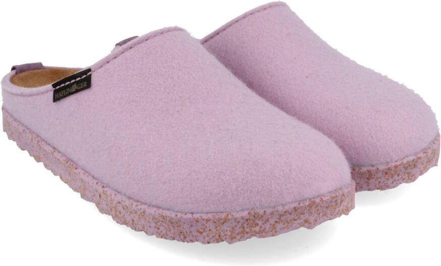 Haflinger hattan Pantoffels purper