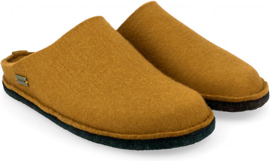 Haflinger Soft Pantoffels bruin