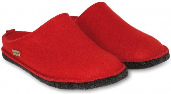 Haflinger Soft Pantoffels rood