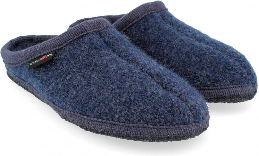 Haflinger Walktoffel Alaska Pantoffels blauw