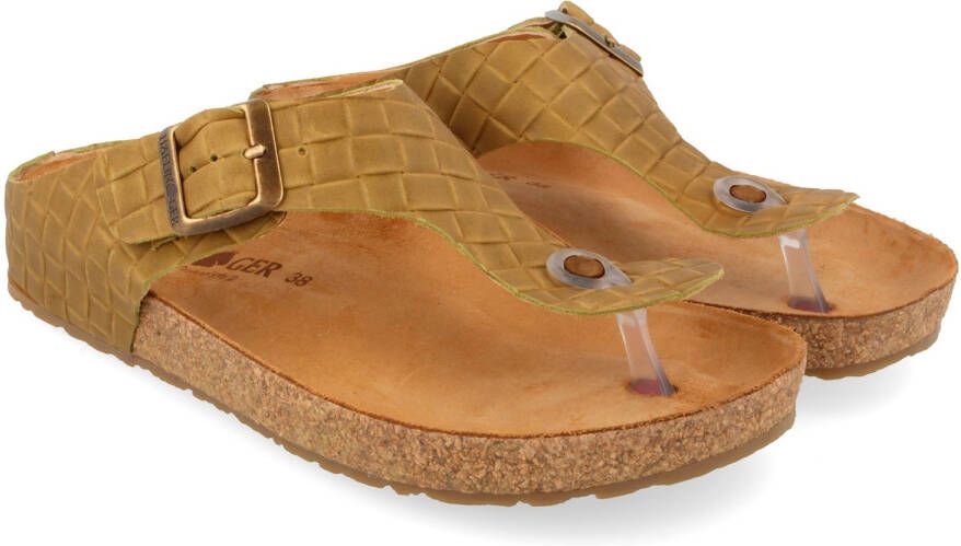 Haflinger Women's Bio Memphis Sandalen bruin beige