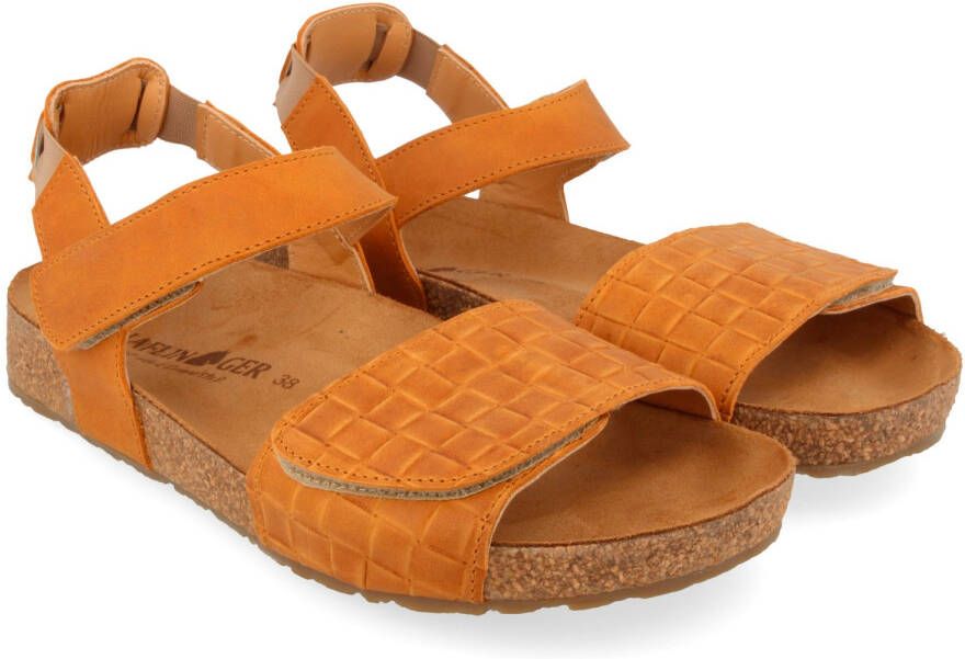 Haflinger Women's Ellie Sandalen oranje bruin
