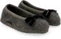 Haflinger Women's Fiocco Pantoffels grijs - Thumbnail 1