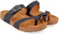 Haflinger Sandalen met bandjes voor dames in effen kleur - Bruin