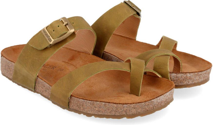 Haflinger Women's Juno Sandalen bruin