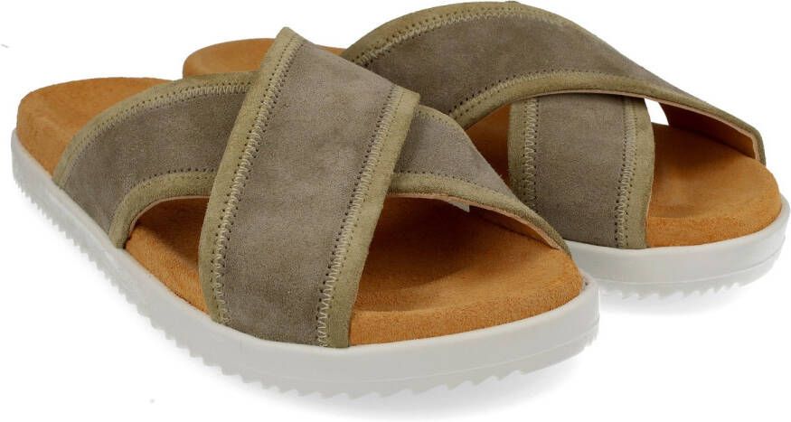 Haflinger Women's Summer Slides Palma Sandalen bruin