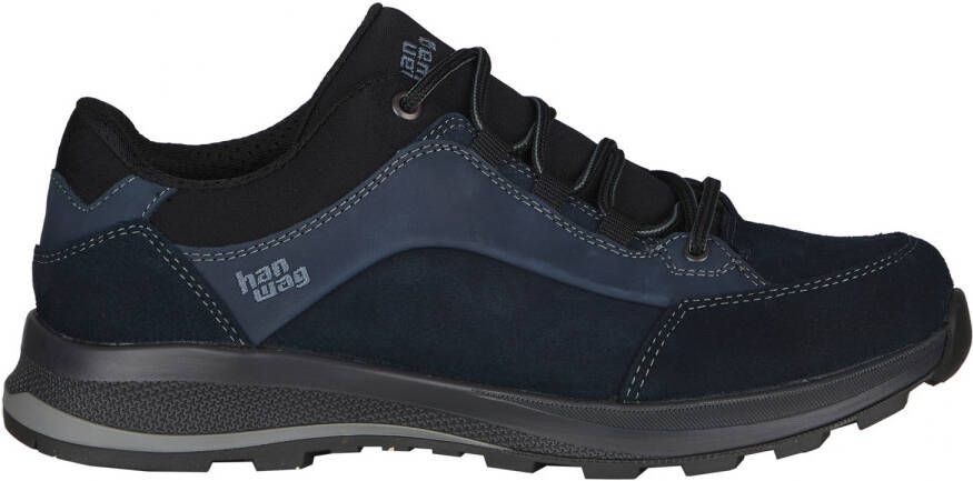 Hanwag BANKS LOW Bunion LL Blauw Zwart Heren Wandelschoenen Blauw