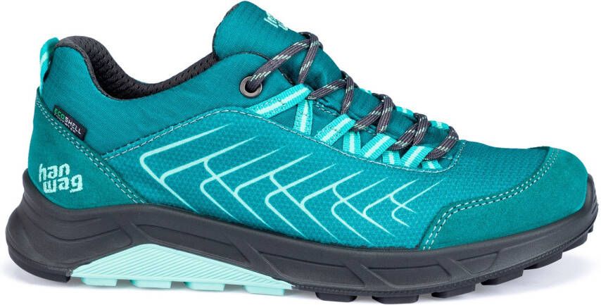 Hanwag Coastridge Low Lady ES Wandelschoen Dames waterdichte lage wandelschoenen Teal Mint - Foto 2