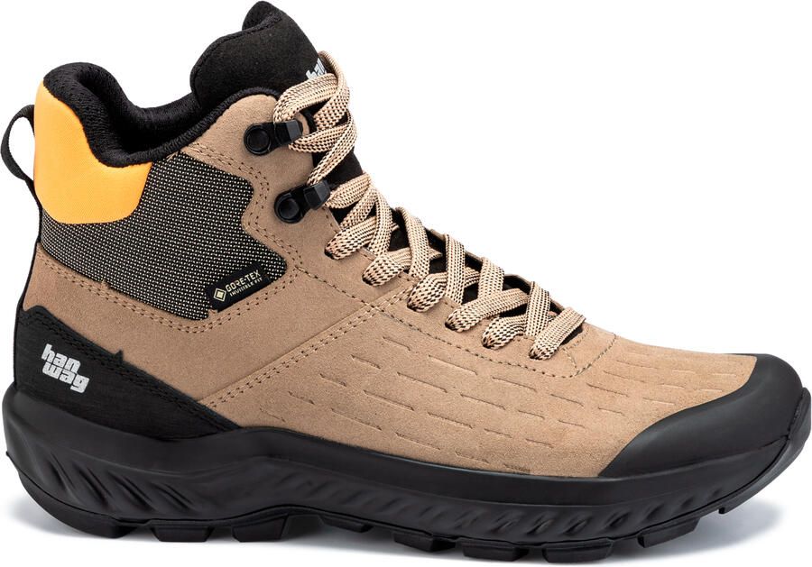 Hanwag Women's Kaduro Mid GTX Wandelschoenen zwart beige
